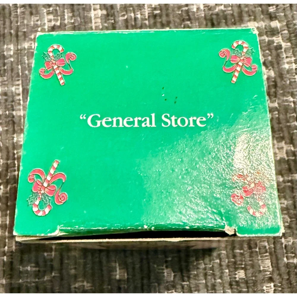 Kwik Fill General Store Ornament 1994 Ceramic Vintage Boxed (has chip)